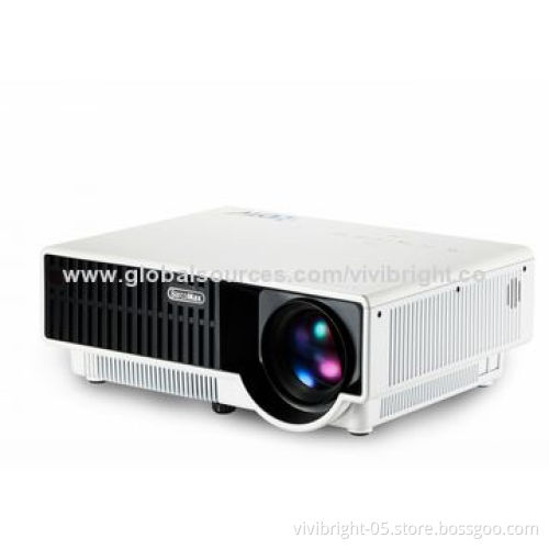LED Projector, Widescreen, 1024x600 Pixels, 2500Lumens, Stunning Colors, Perfect Brightness